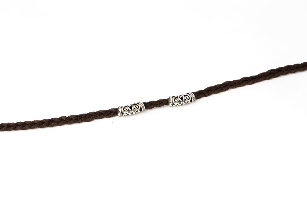 Metal hair beads AFROline 1pc-1